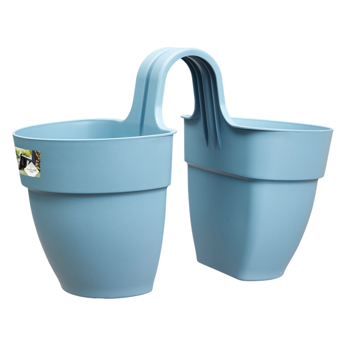 vibia campana flower twin 21cm bleu vintage